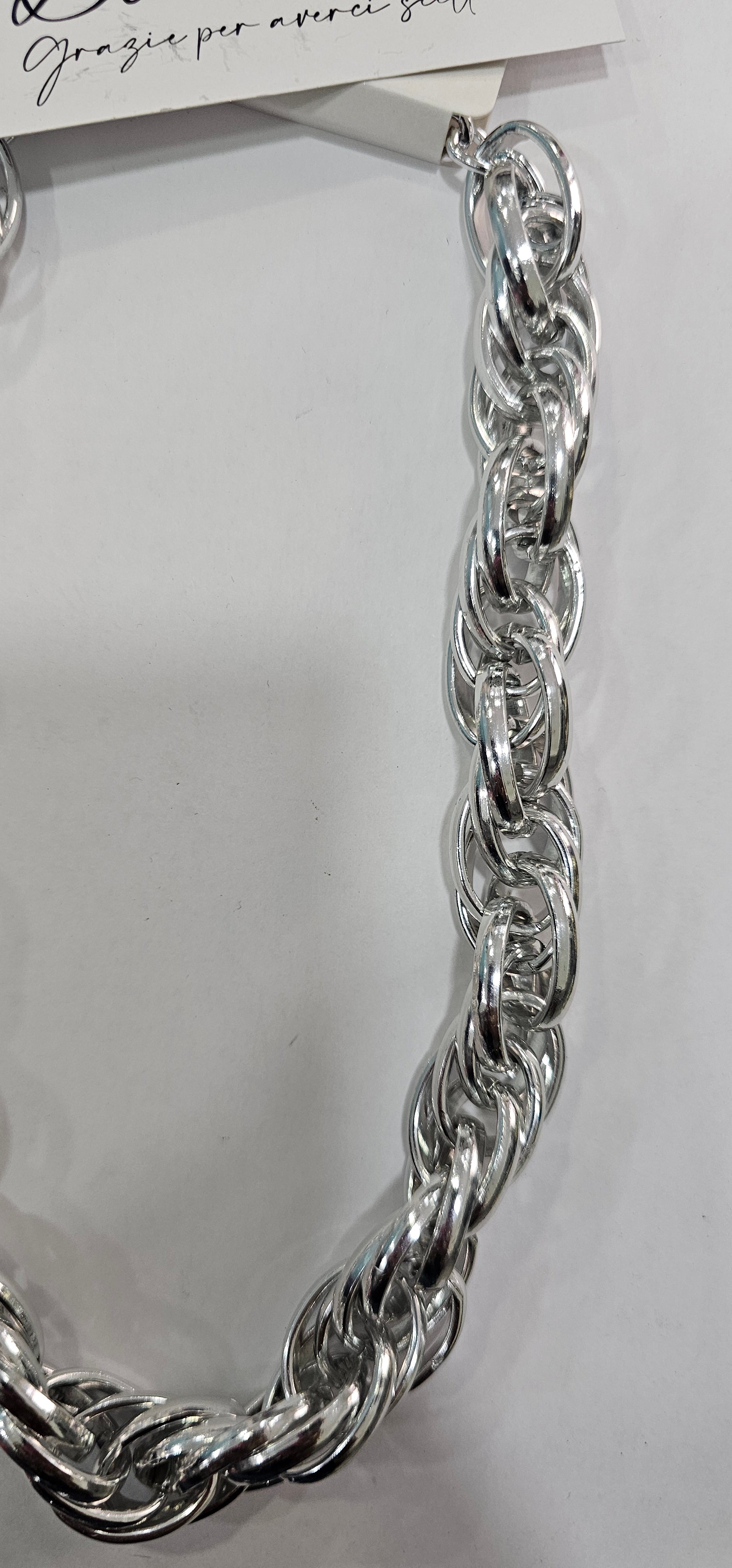 COLLANA CATENA INTRECCIO