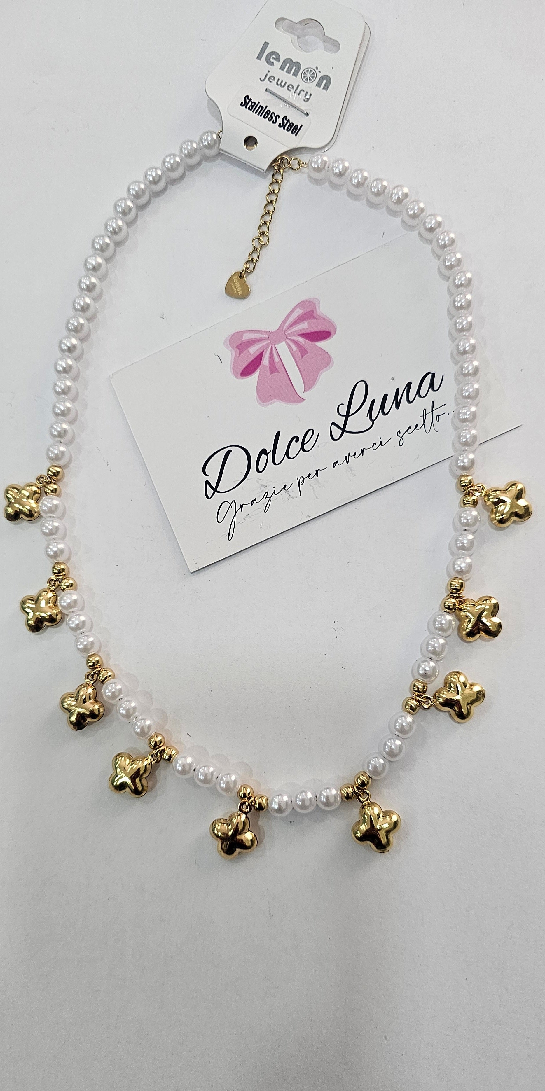 COLLANA QUADRIFOGLIO