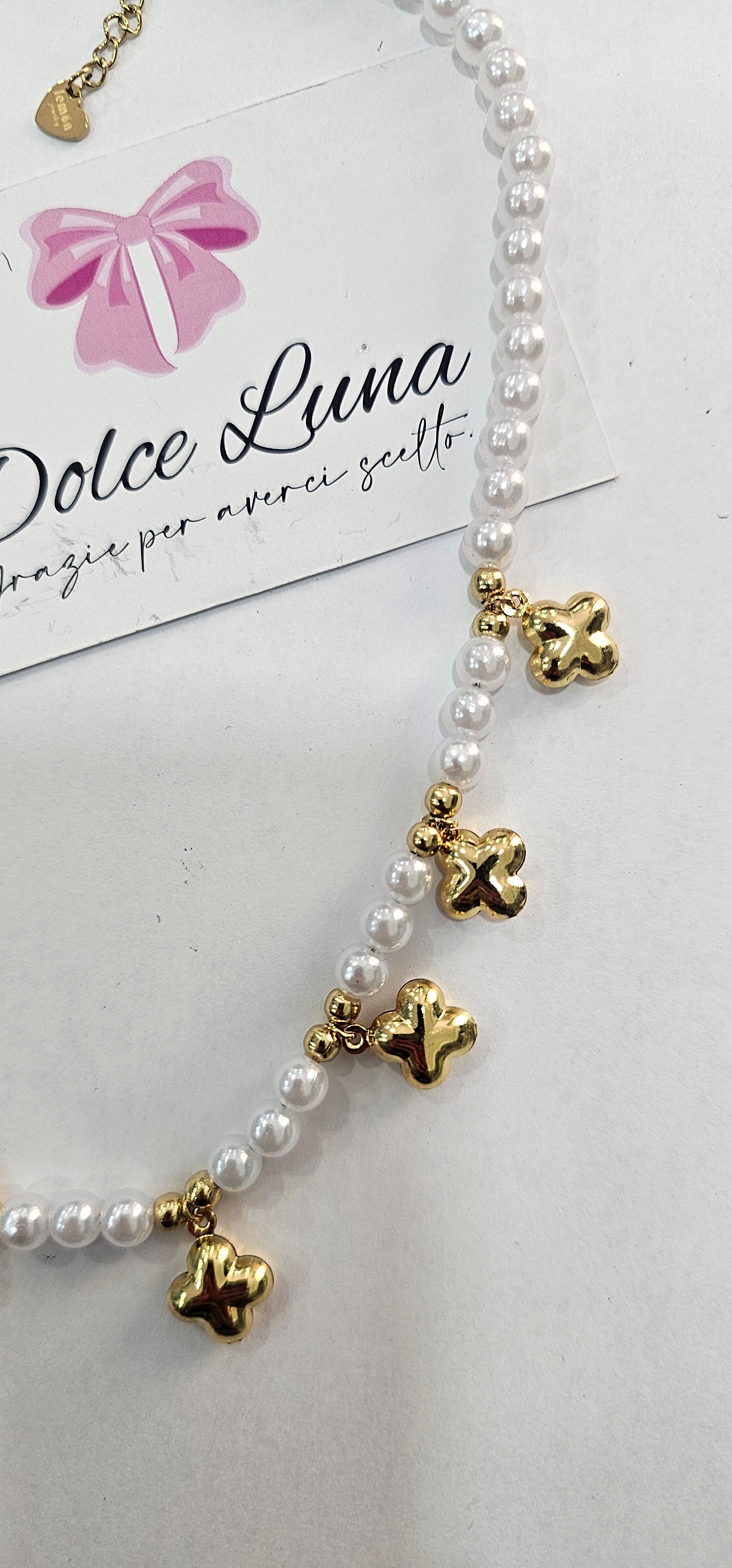 COLLANA QUADRIFOGLIO