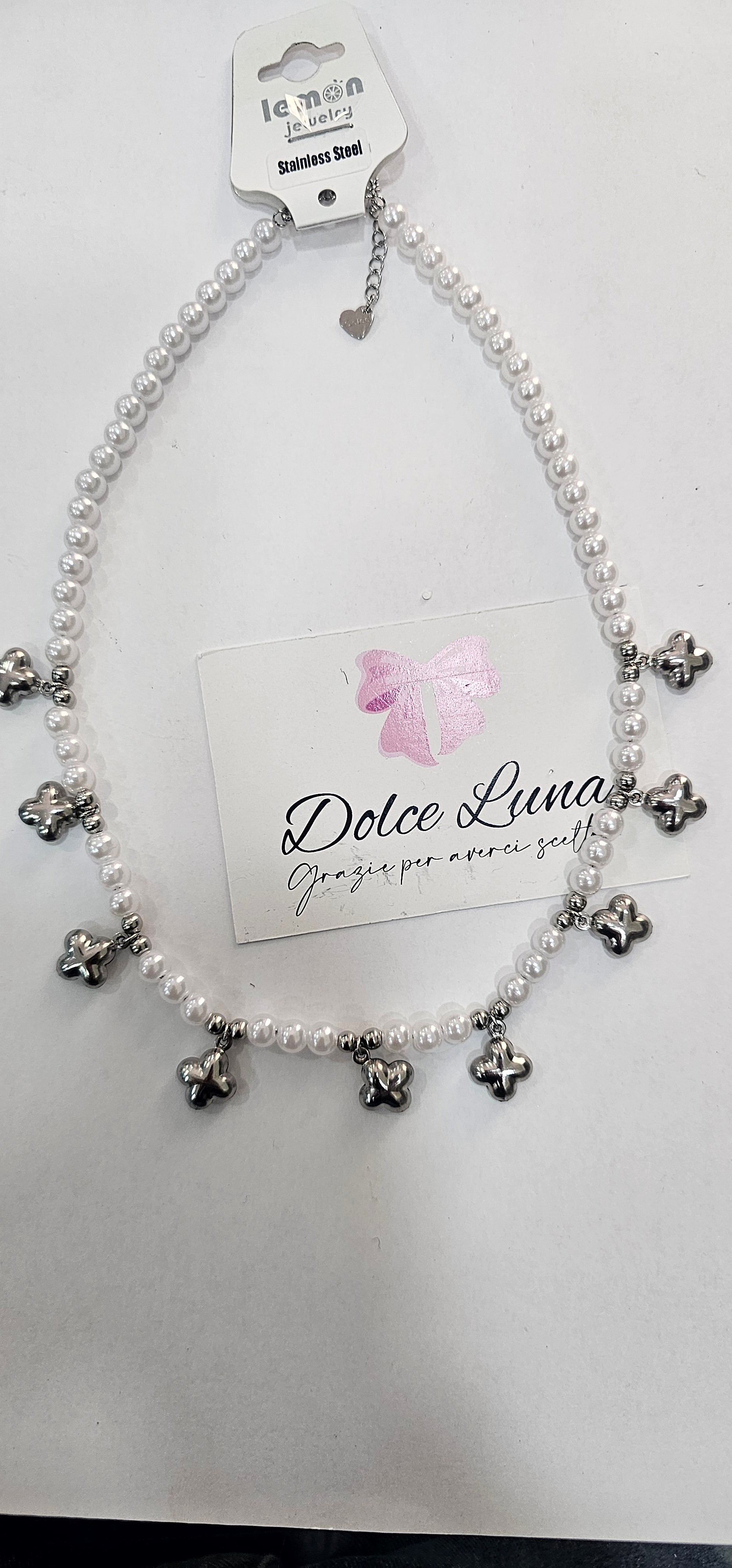 COLLANA QUADRIFOGLIO