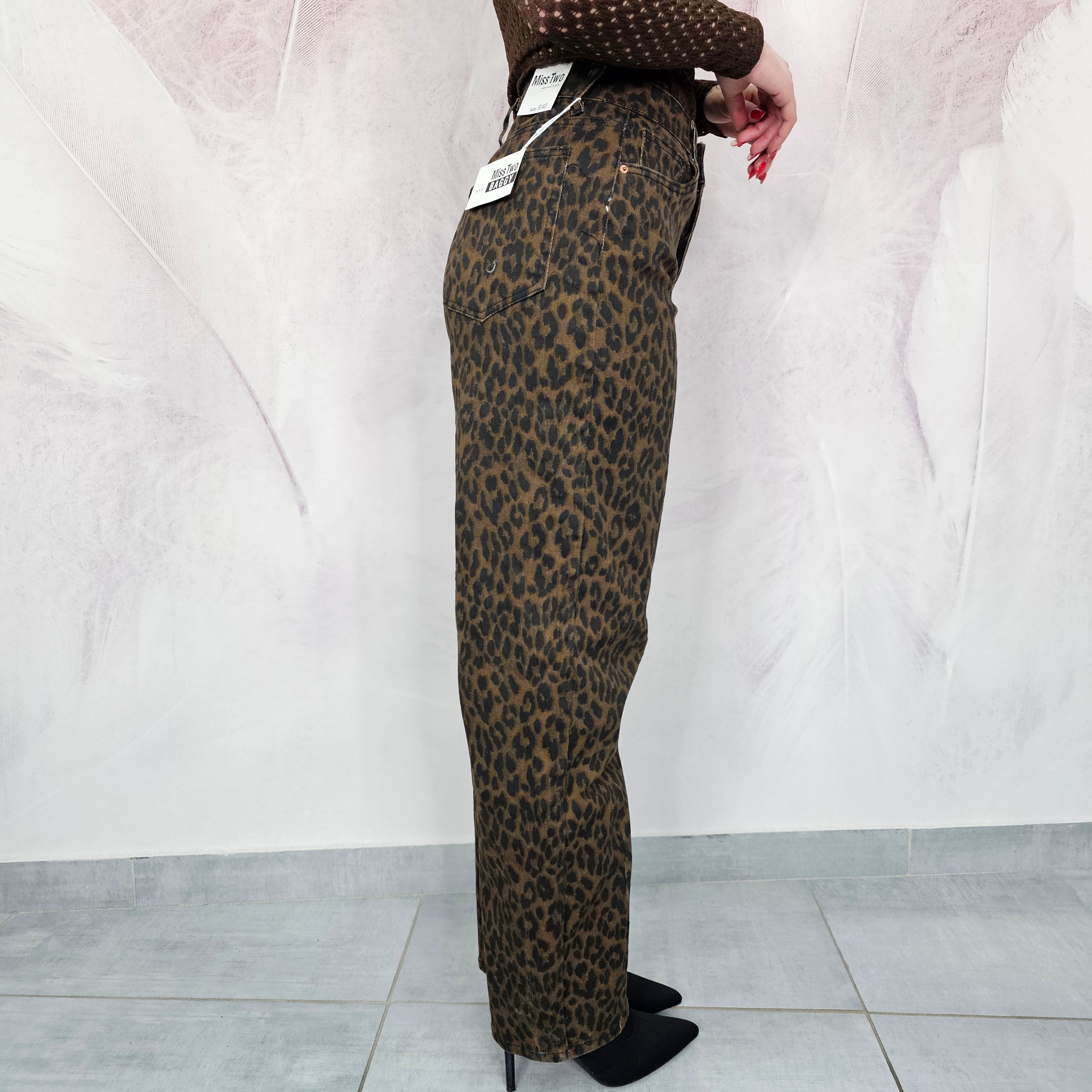 JEANS LEOPARD