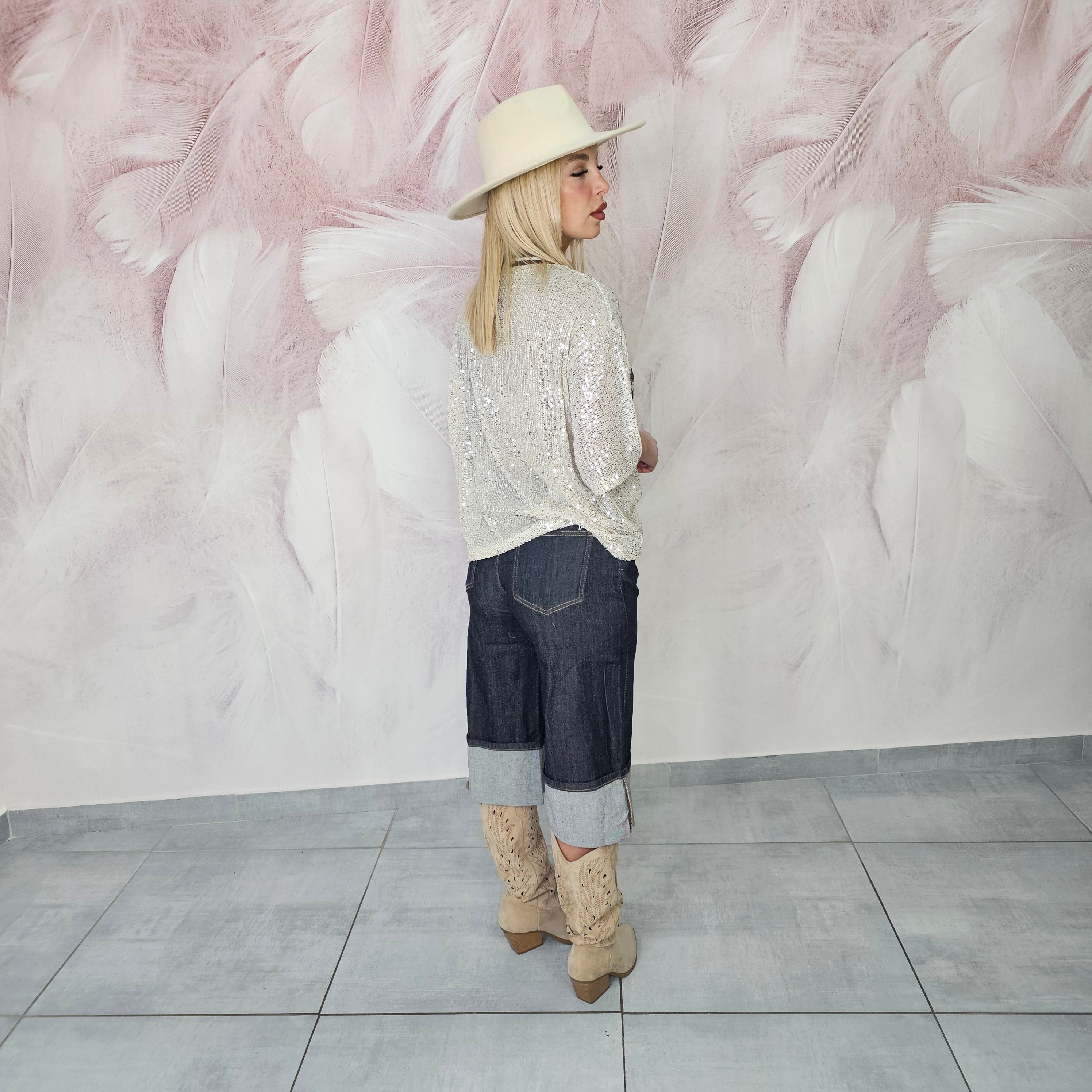 JEANS BERMUDA