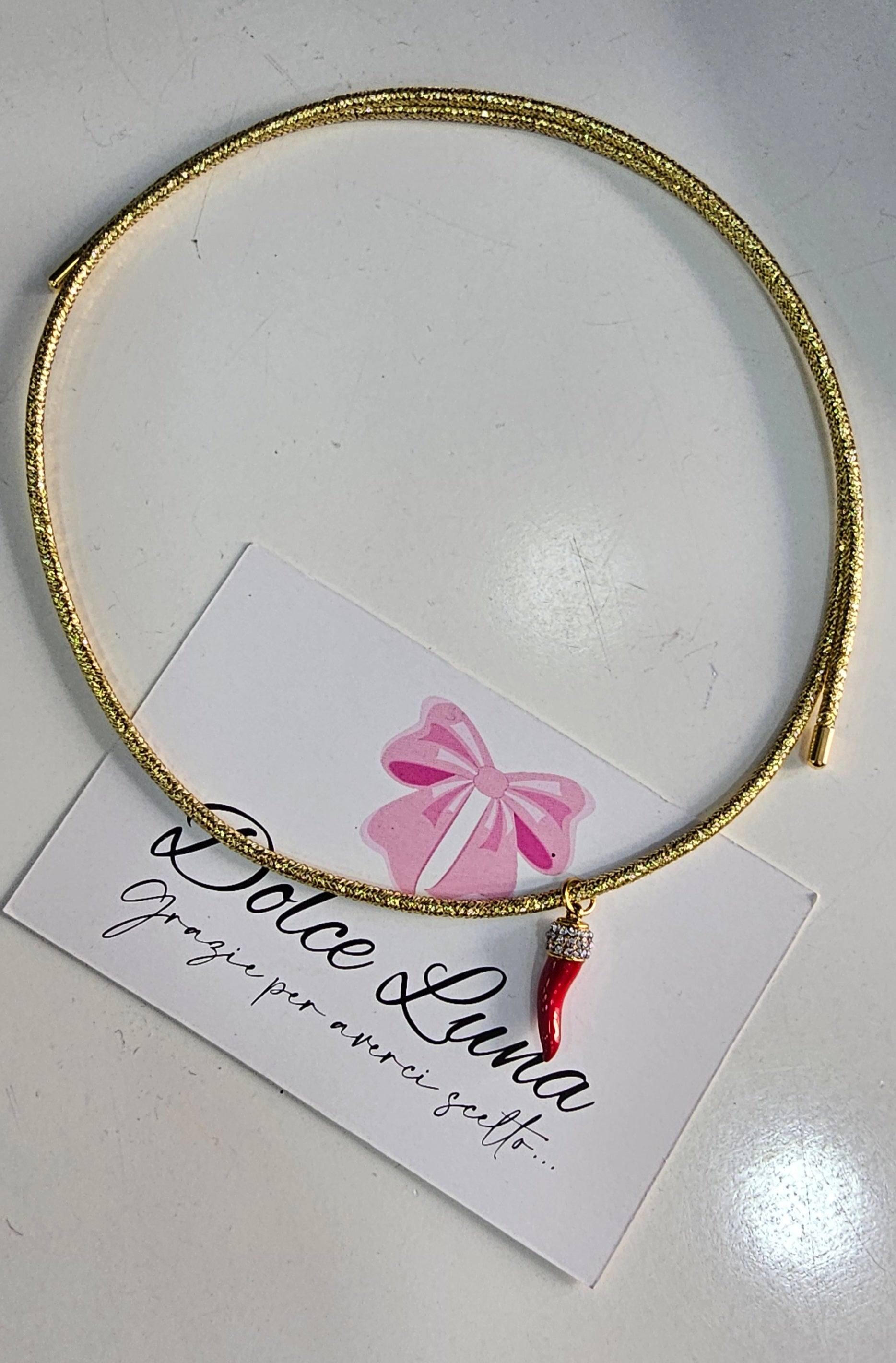 COLLANA PORTA FORTUNA