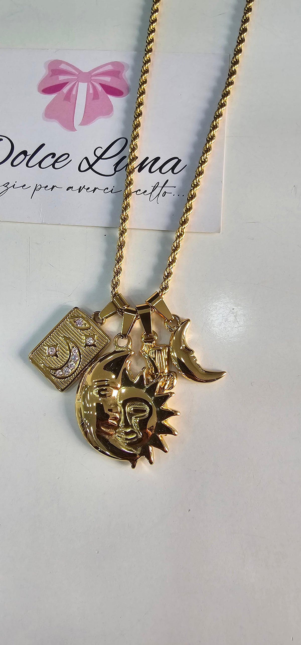 COLLANA SOLE LUNA