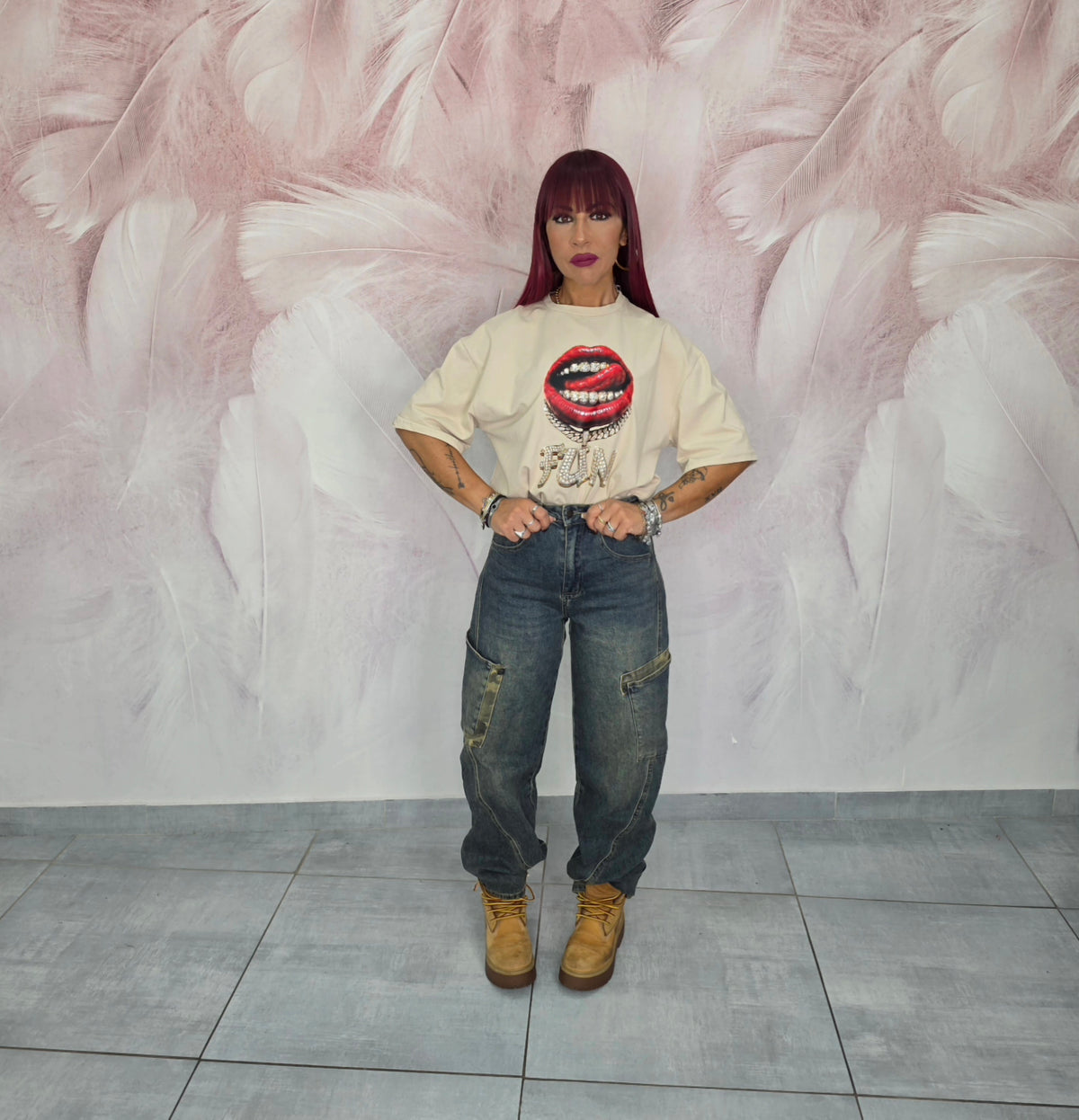 JEANS MILITARE