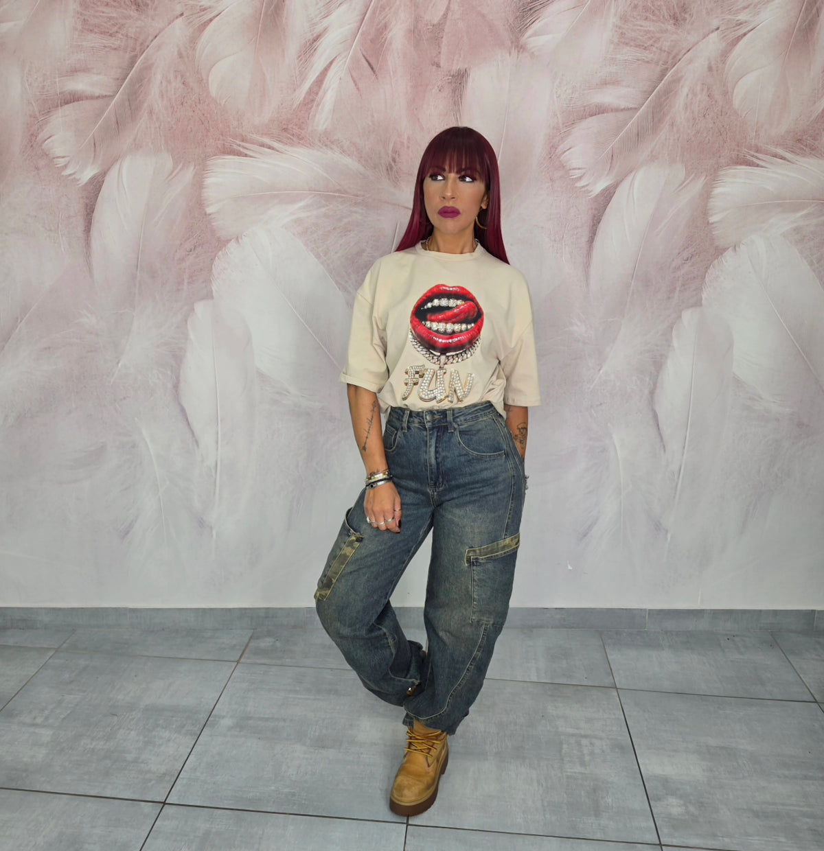 JEANS MILITARE