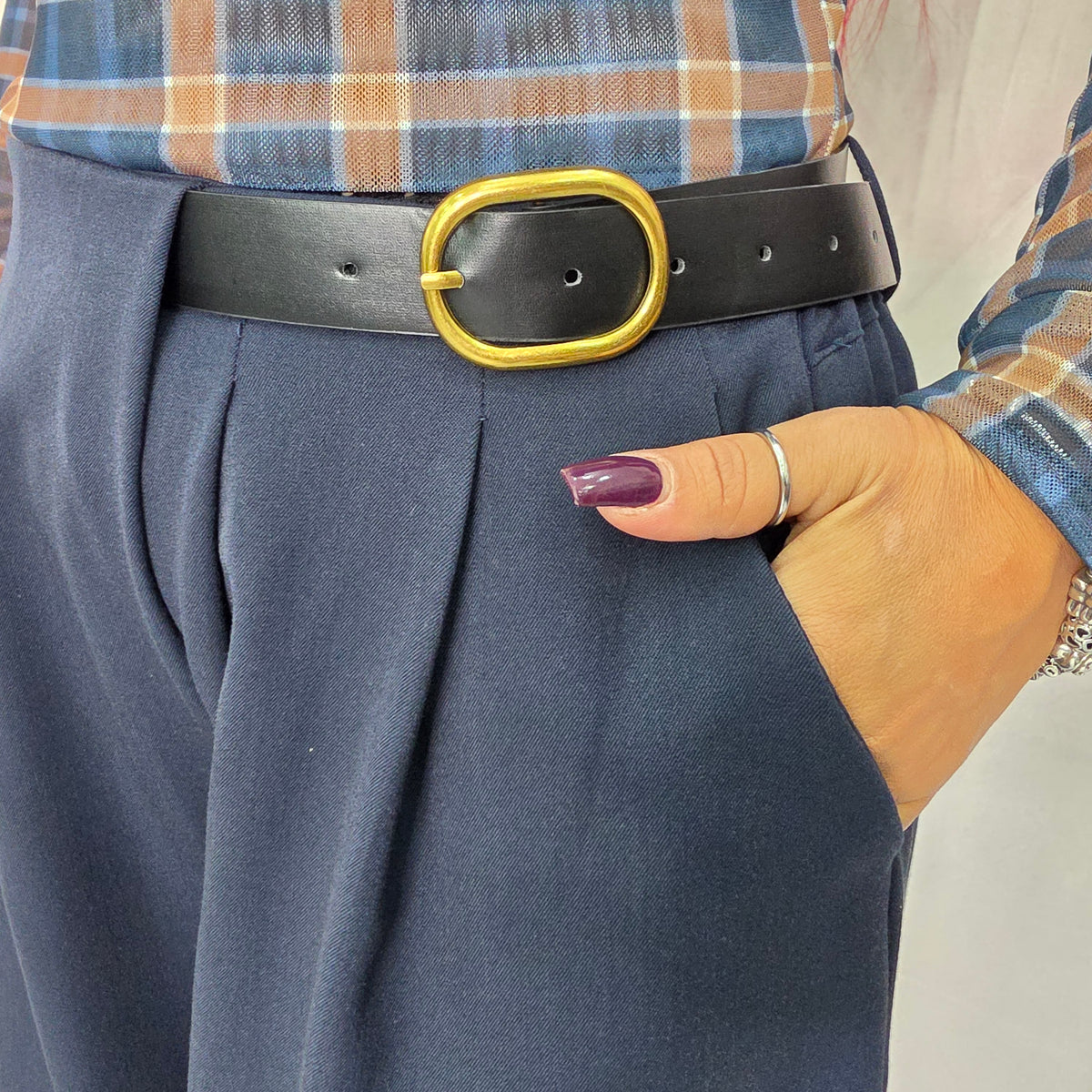 PANTALONE AZZURRA