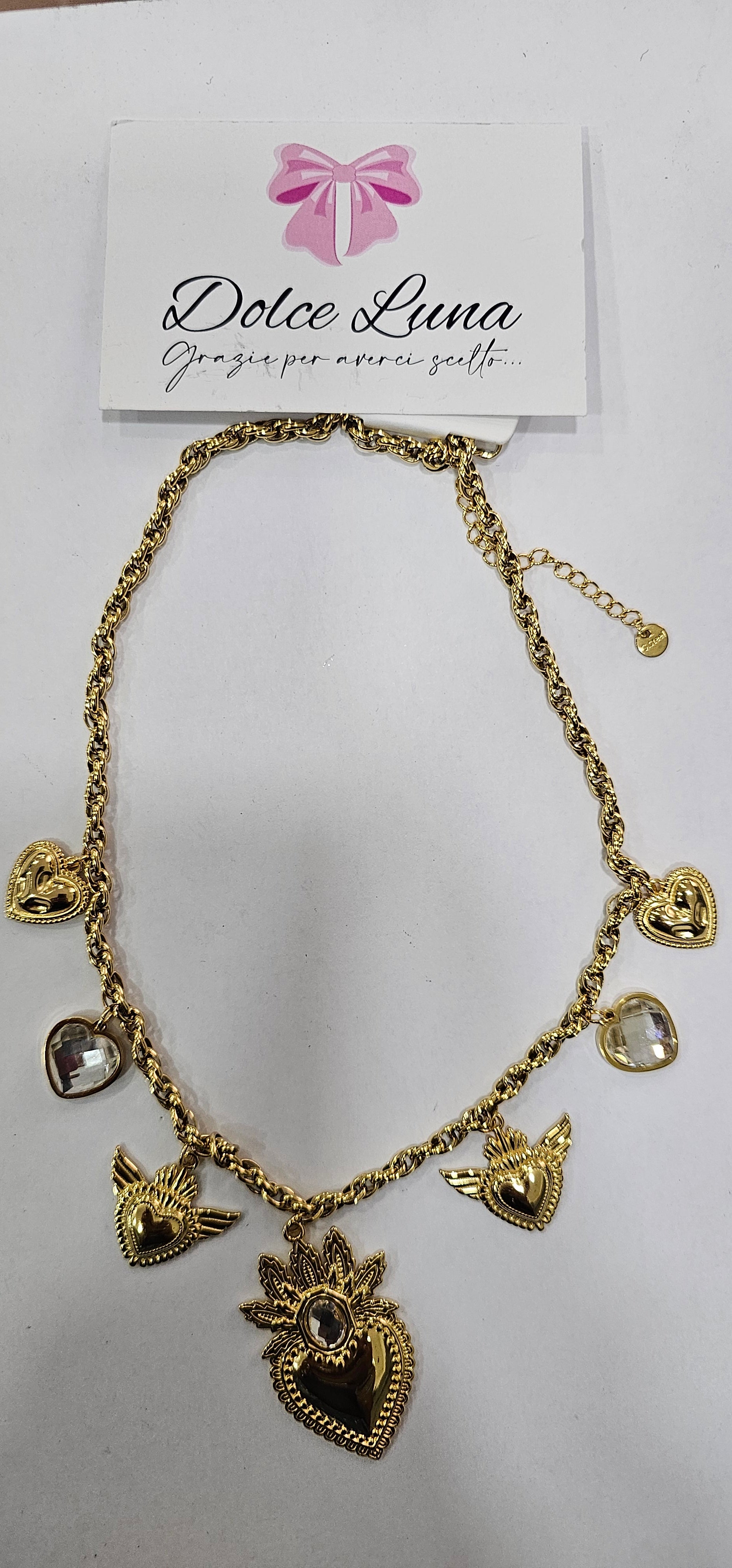 COLLANA CUORI