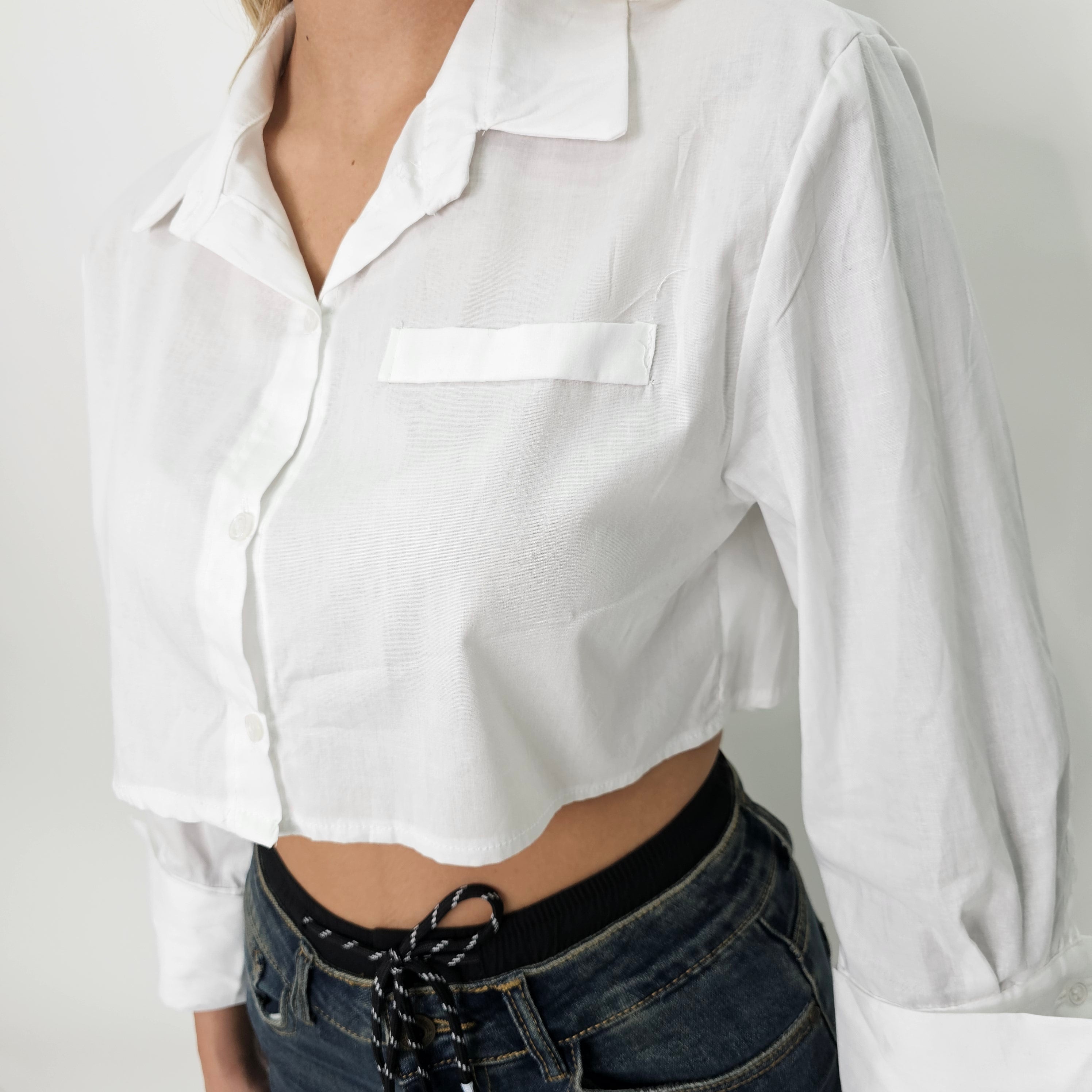 CAMICIA CROP