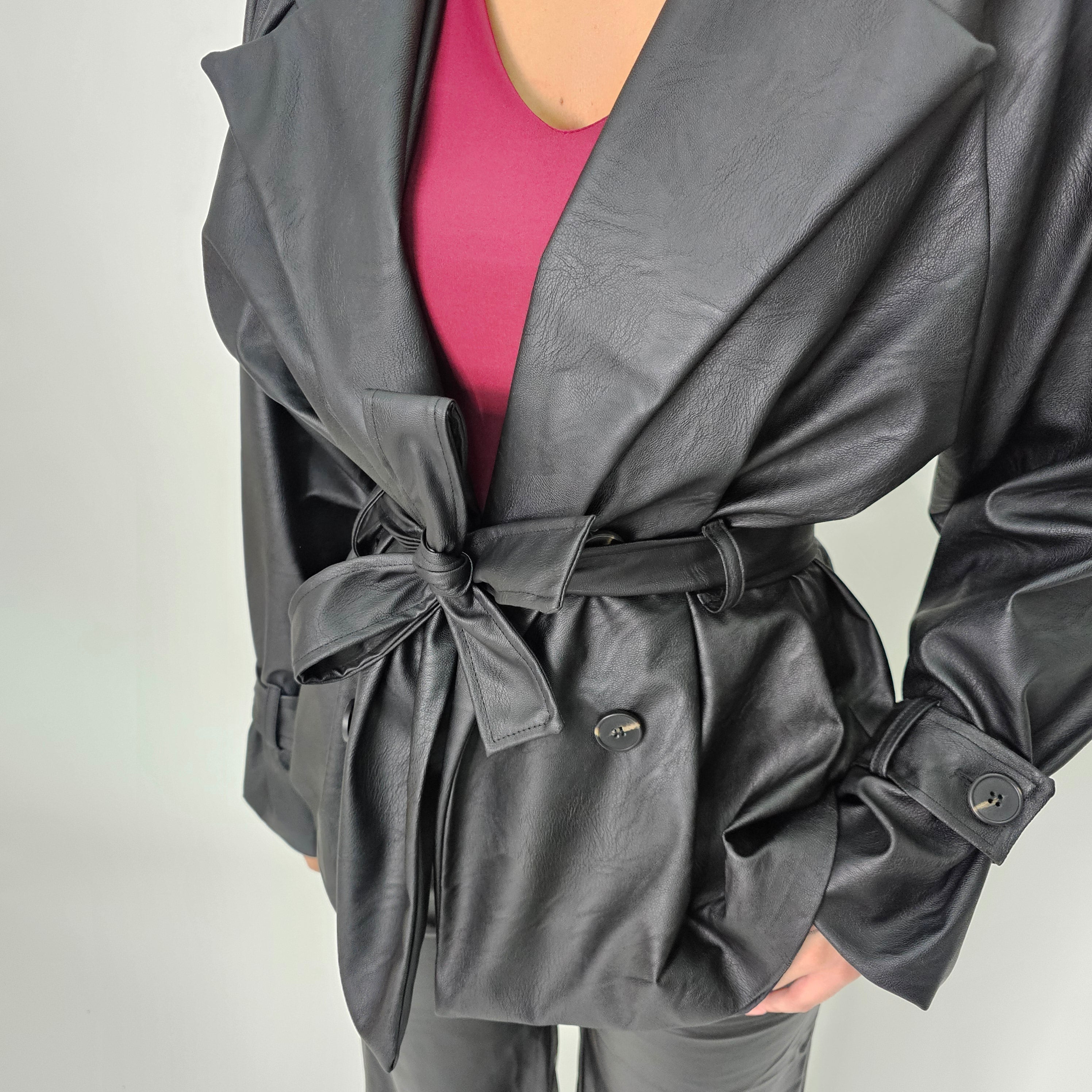 CAPPOTTO TRENCH NERO