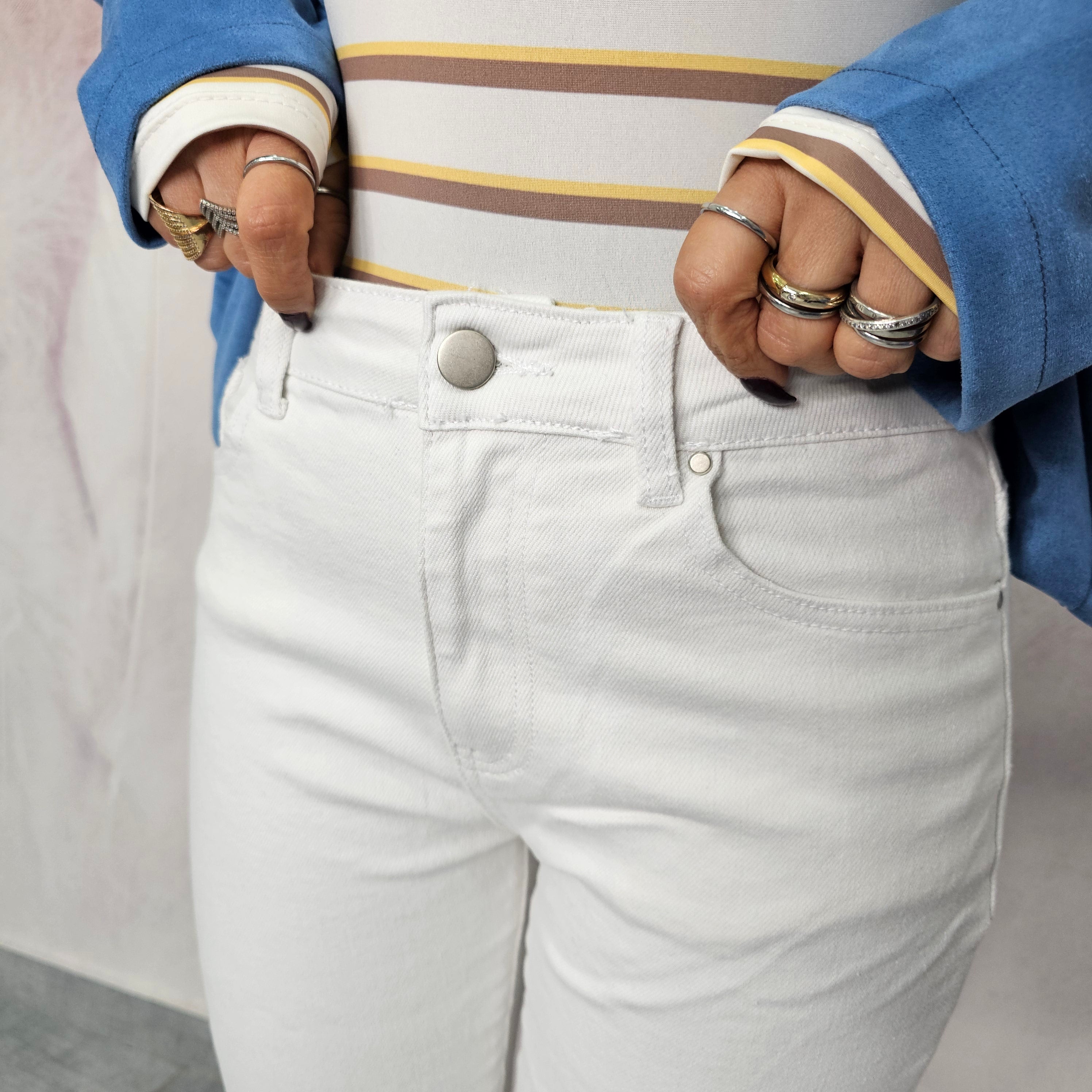 JEANS WHITE