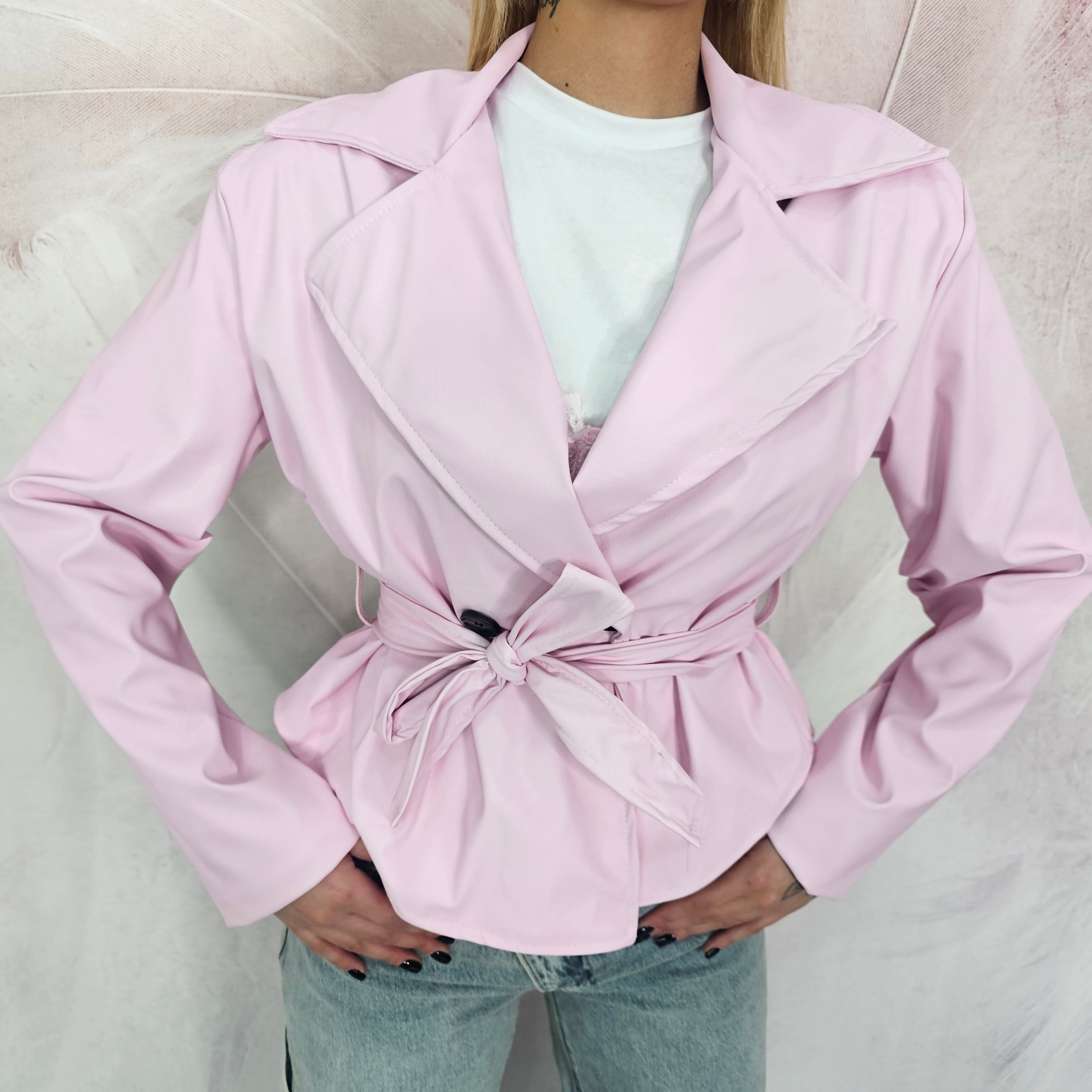 TRENCH ECO PELLE