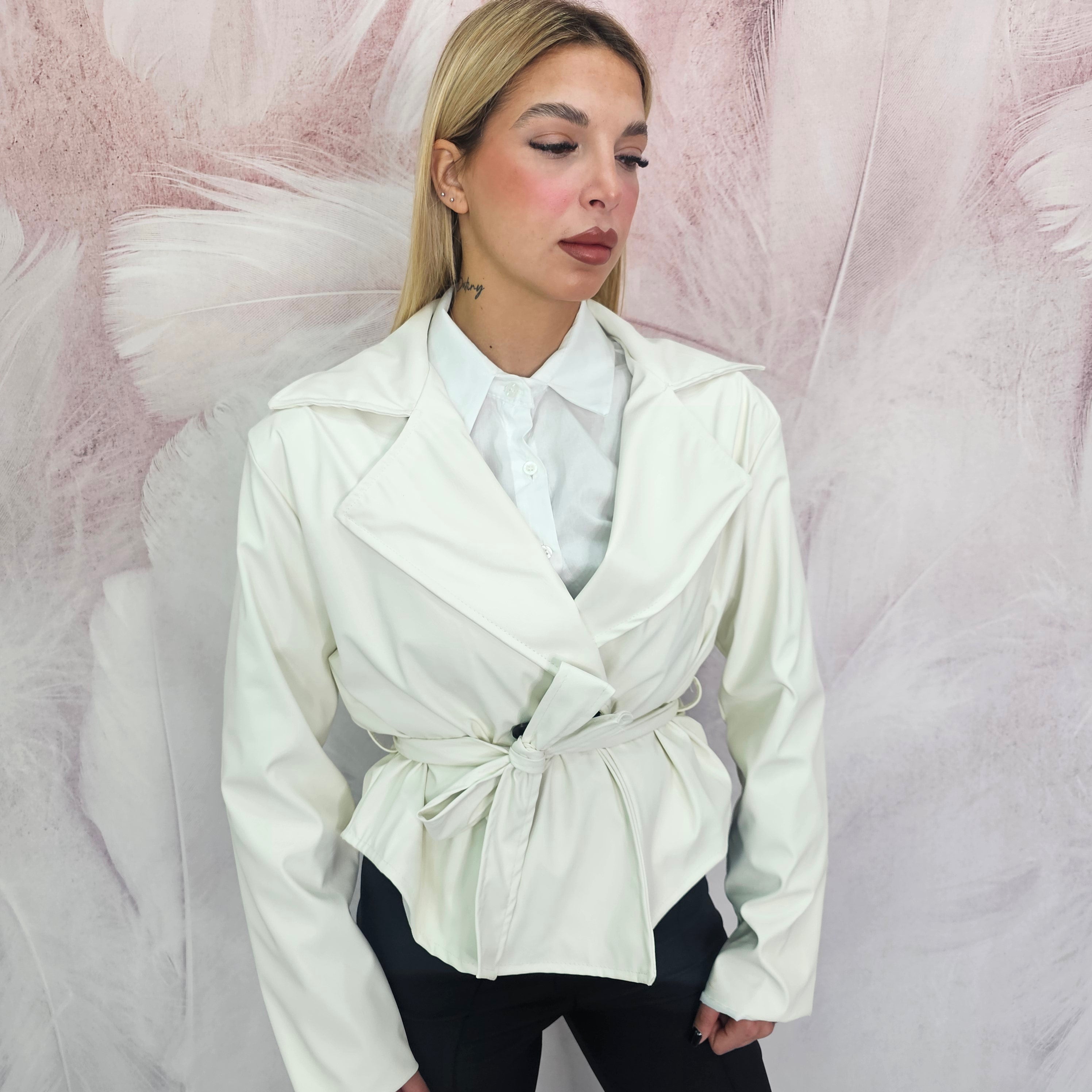 TRENCH ECO PELLE