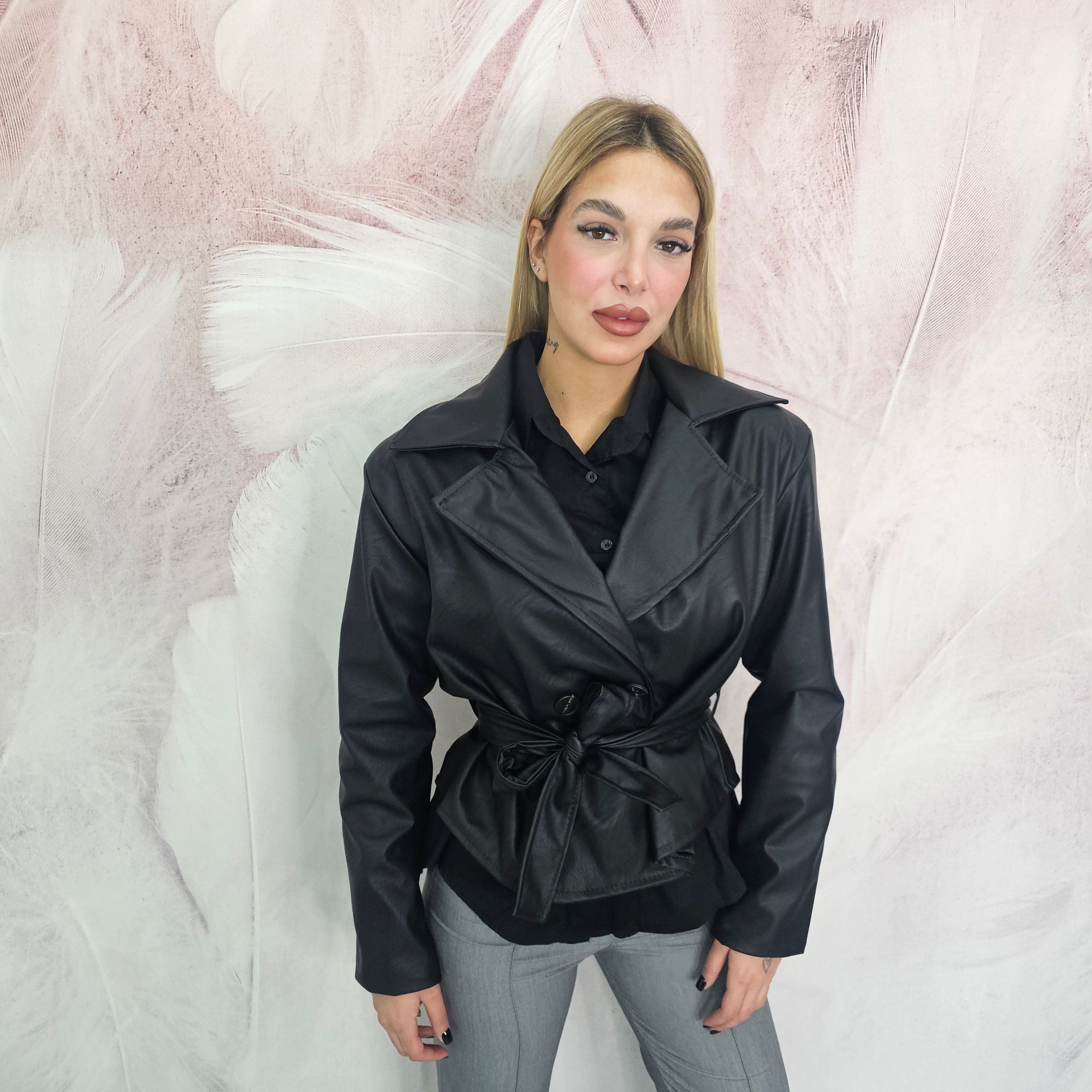 TRENCH ECO PELLE