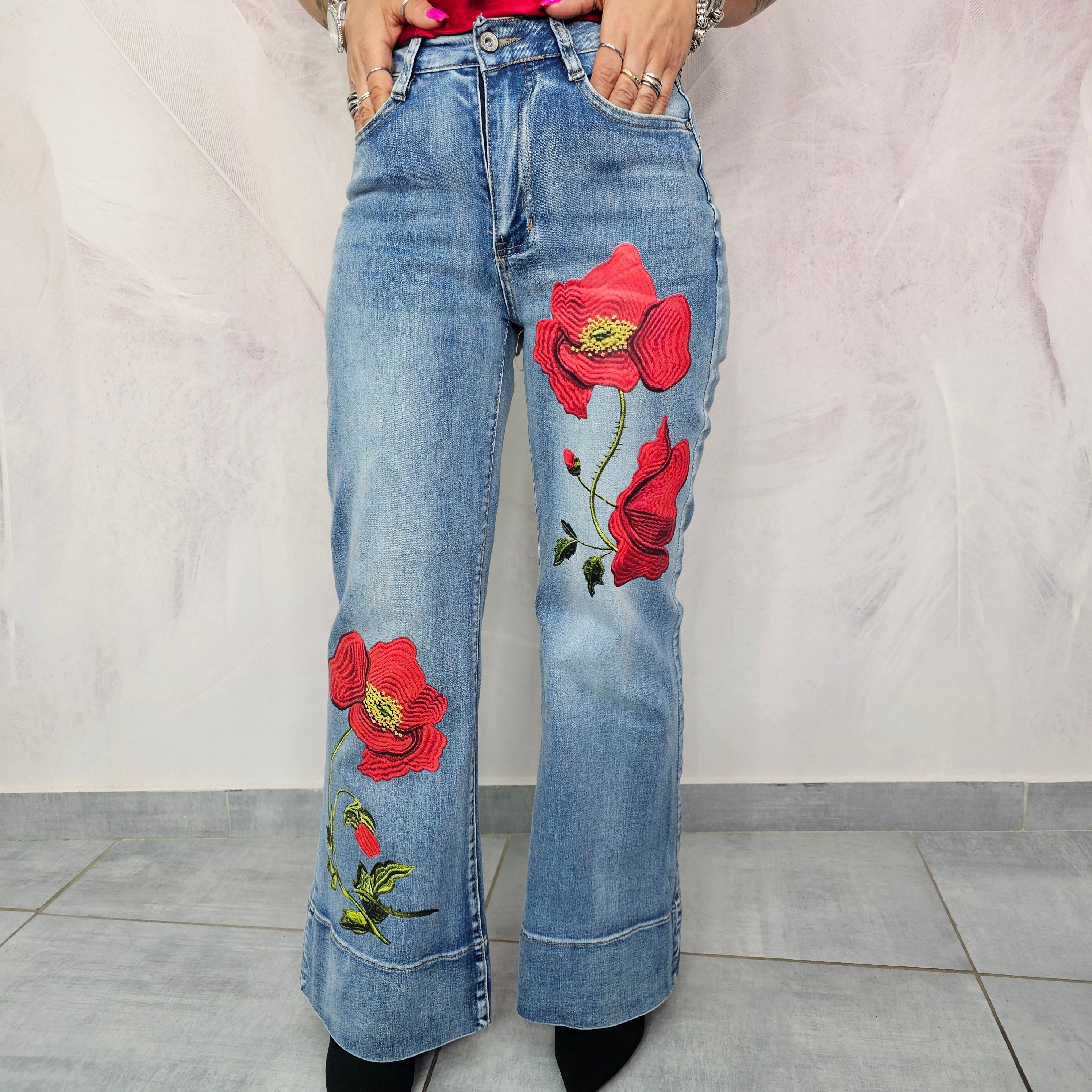 JEANS FLORA