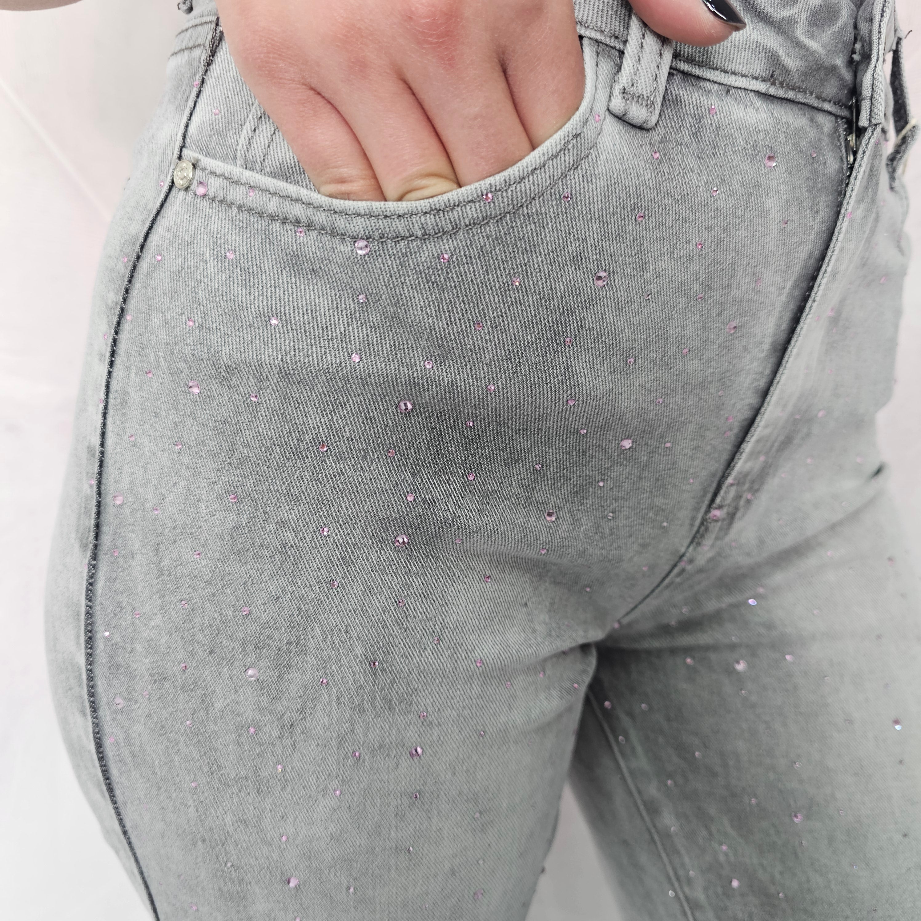 JEANS PINK STAR