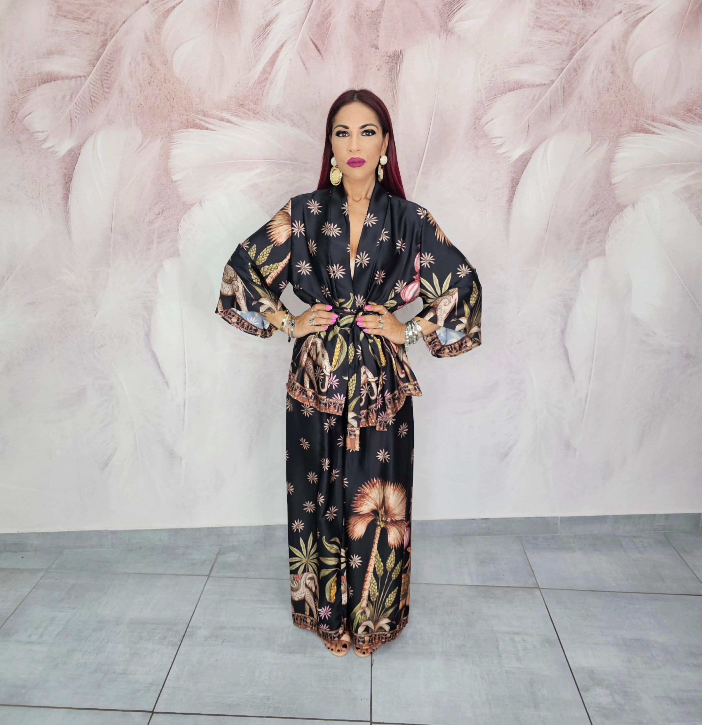 COORDINATO KIMONO