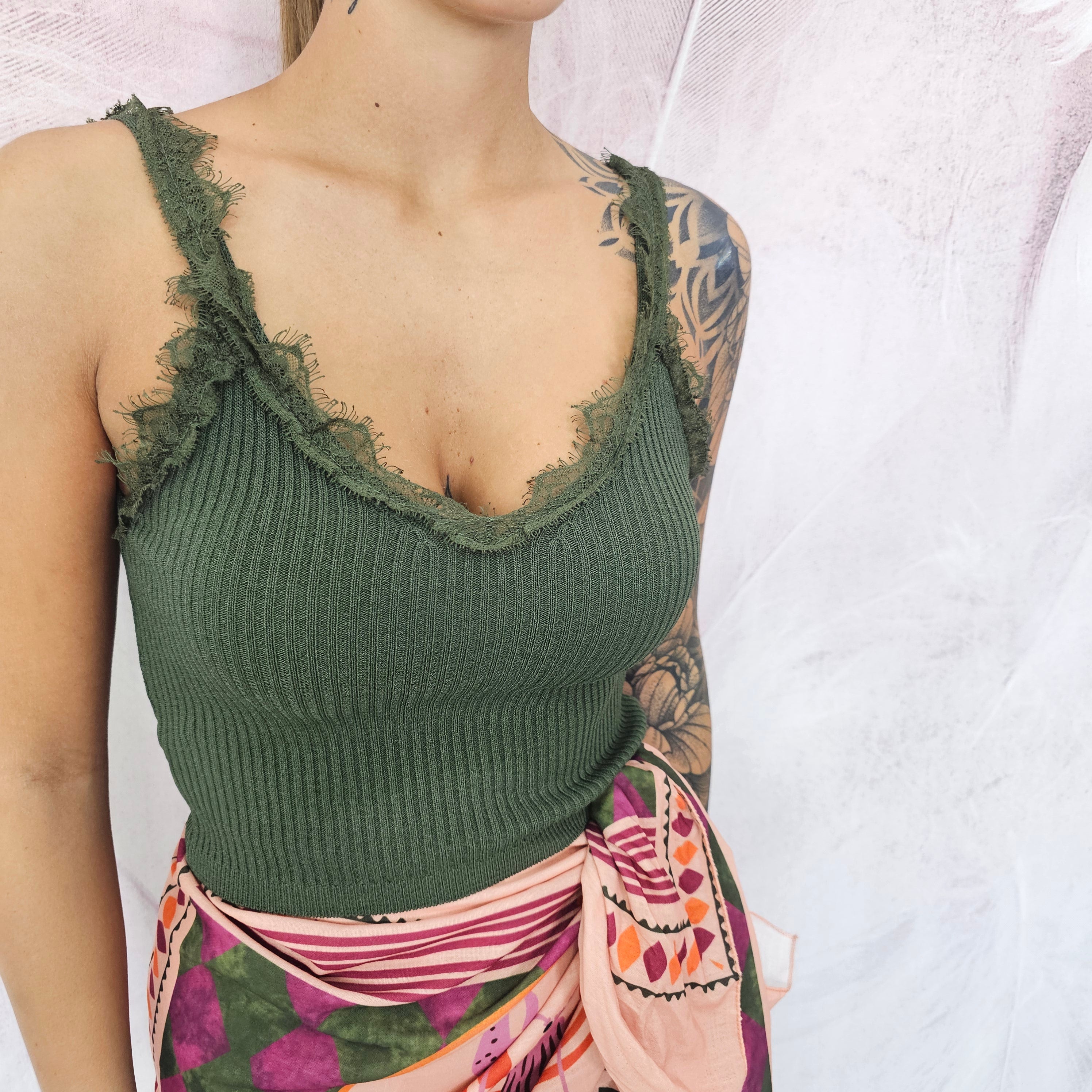 TOP FILO VERDE
