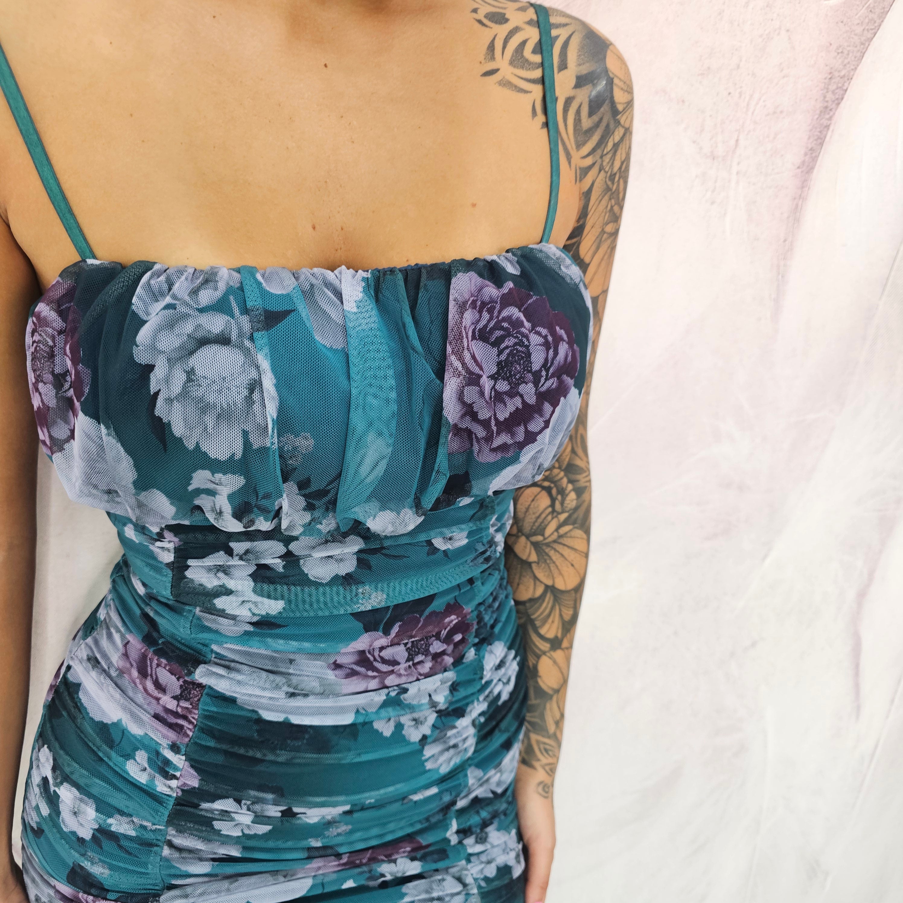 ABITO DRESS FLOWERS