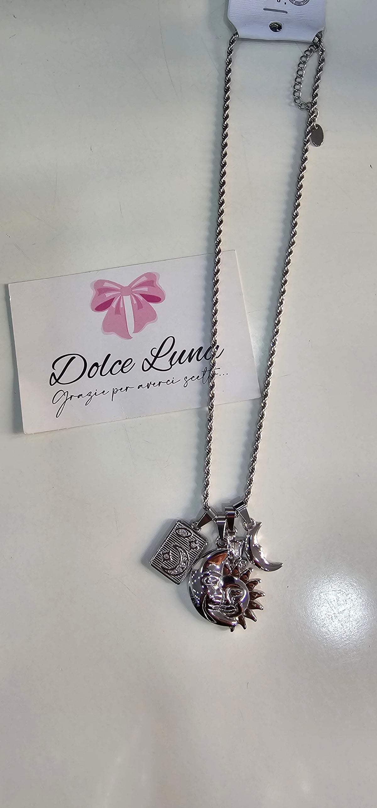COLLANA SOLE LUNA