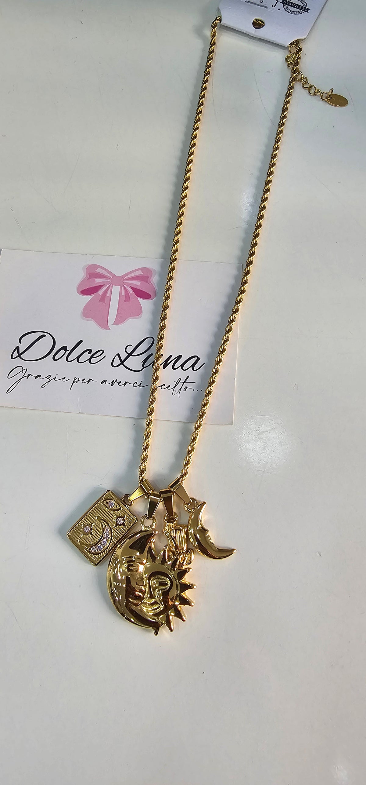 COLLANA SOLE LUNA