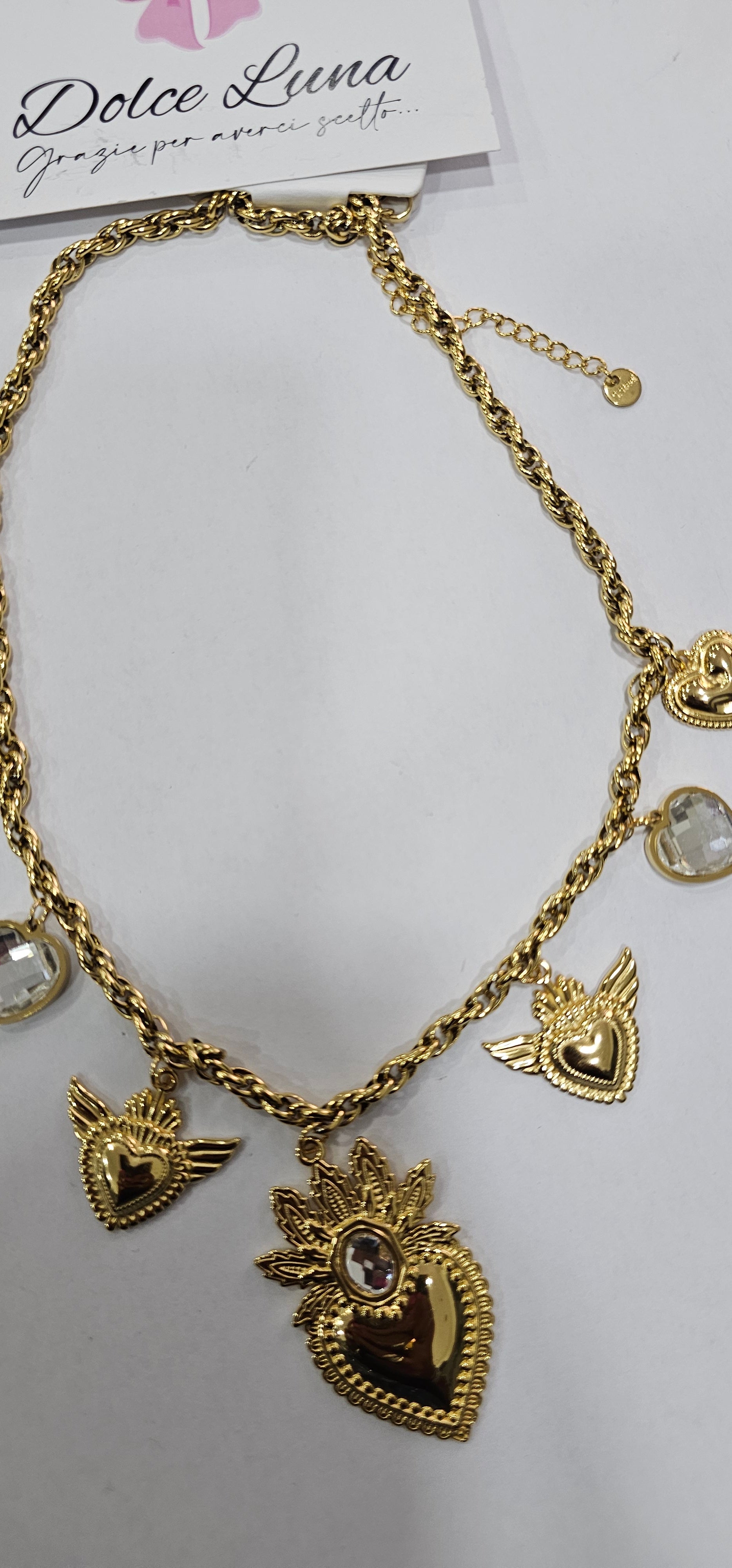 COLLANA CUORI
